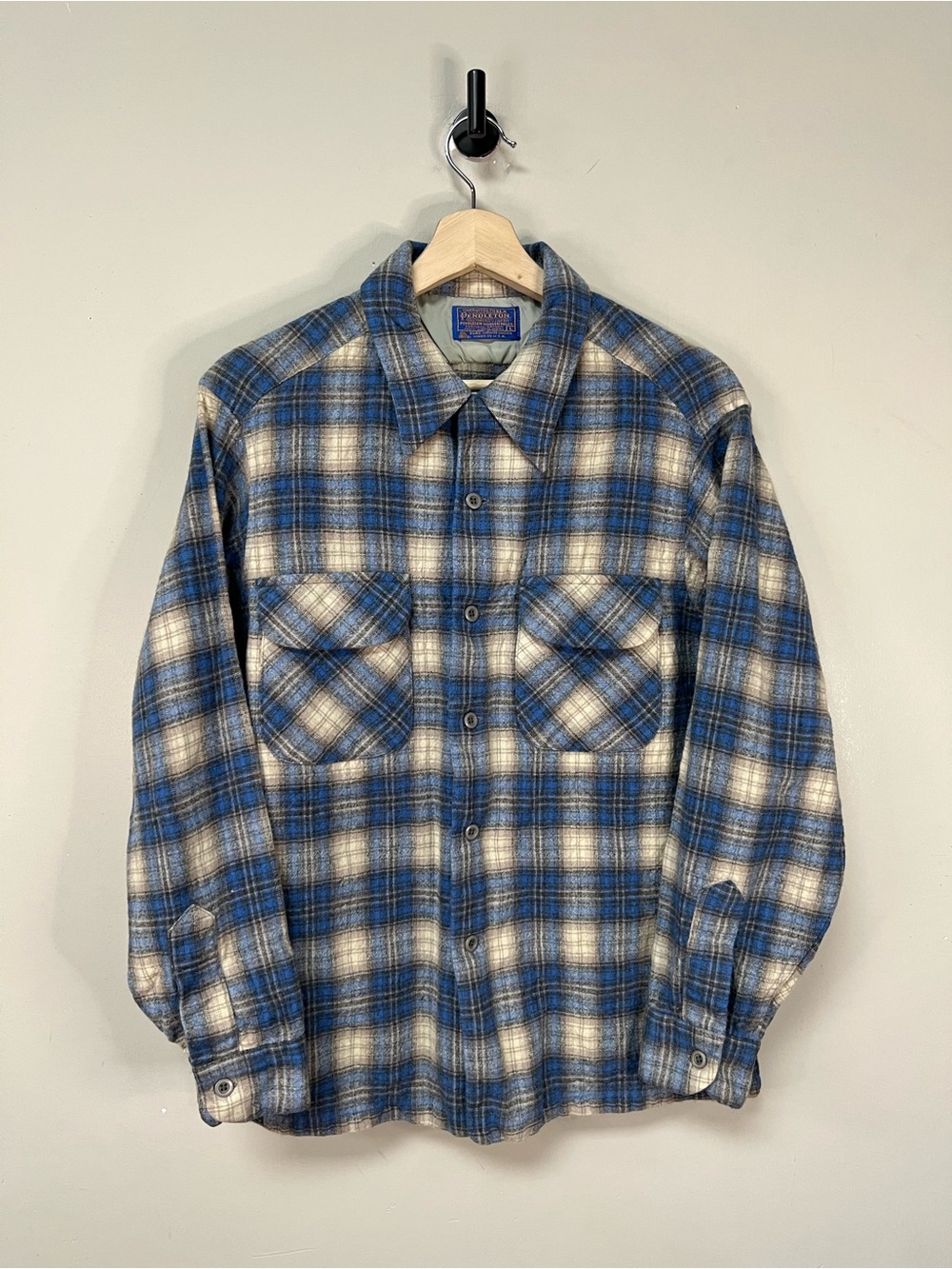 Womens Pendleton Wool Button Up Flannel